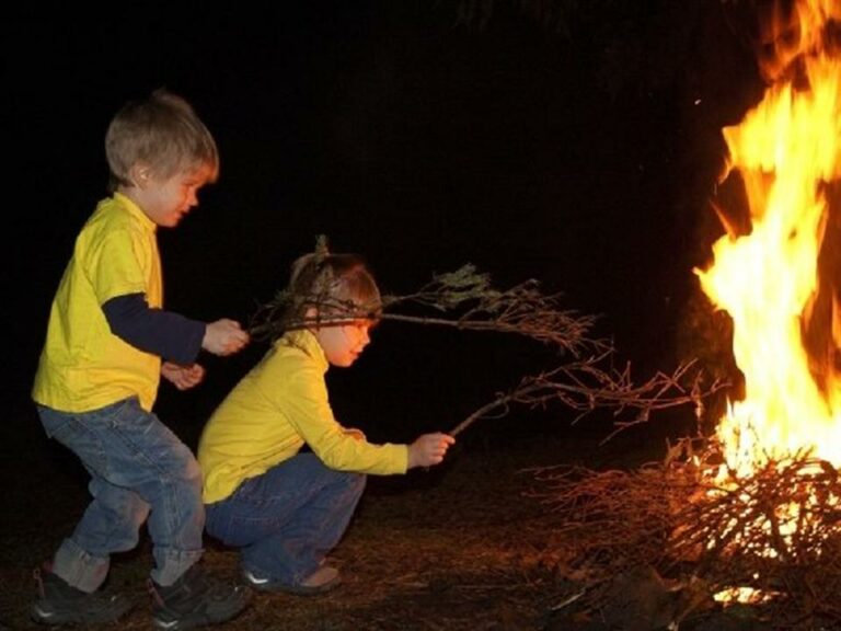 Детская шалость с огнем – частая причина пожаров